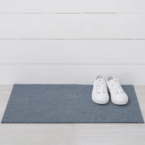 Chilewich Indoor/Outdoor Heathered Shag Floor Mat - Sea