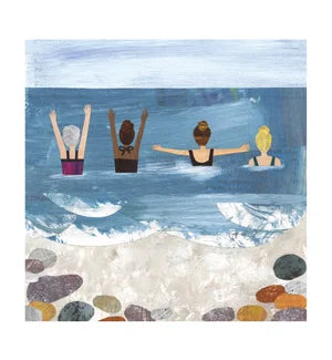 Morning Dip Museums & Galleries Card