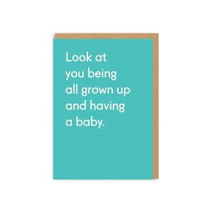 Having A Baby Card
