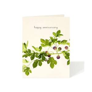 Fruitful Fig Anniversary Card