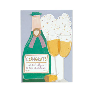 Celebration Champagne Card