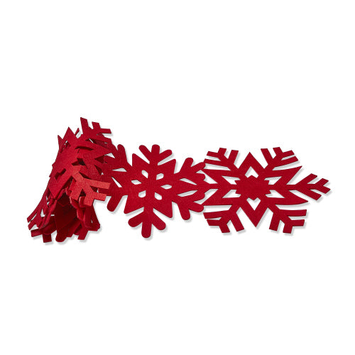 Red Snowflake Runner