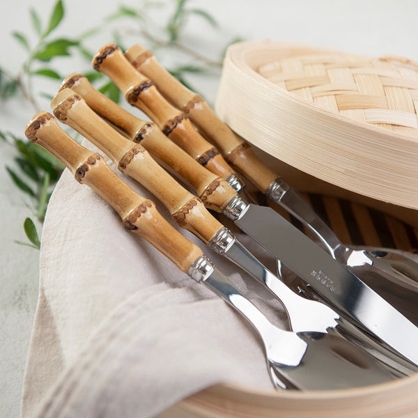 Sabre Panda 5 Piece Place Setting - Bamboo