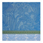 Le Jacquard Francais Linen Napkins - Escapade Tropicale Blue