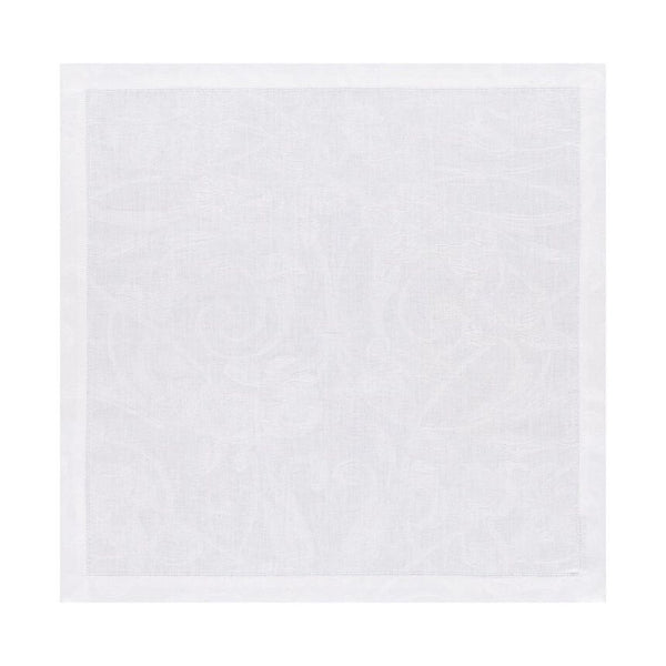 Le Jacquard Francais Linen Napkin - Tivoli White