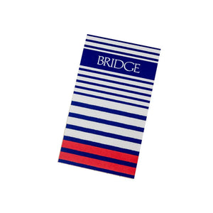 Breton Stripe Bridge Score Pad