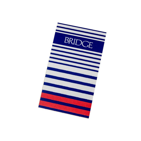 Breton Stripe Bridge Score Pad