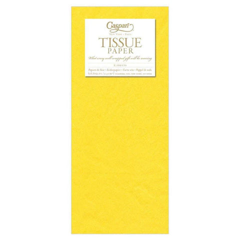 Tissue Paper Yellow - 8 Sheets