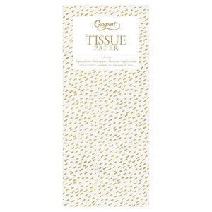 Tissue Paper Little Dash Tissue Paper in White & Gold