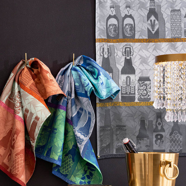 Le Jacquard Français Tea Towel - Néo Brasseurs Grey