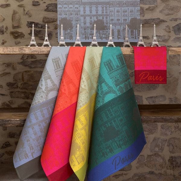 Le Jacquard Francais Tea Towel - Paris Panorama Azure