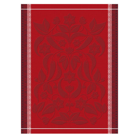 Le Jacquard Français Tea Towel - Piments Red