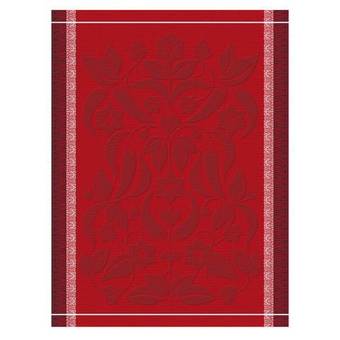 Le Jacquard Français Tea Towel - Piments Red