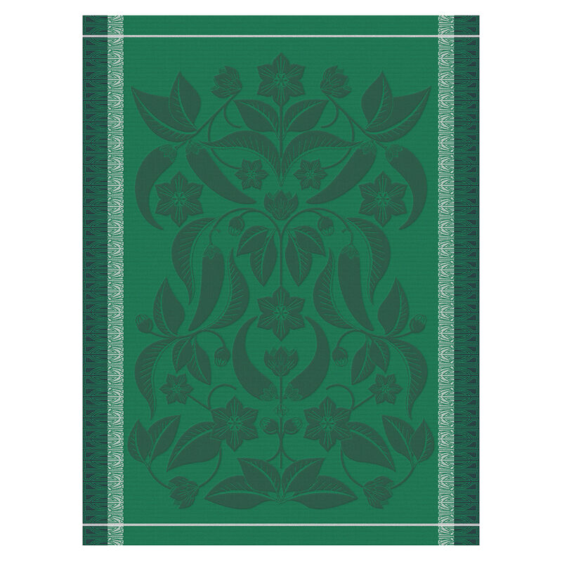 Le Jacquard Français Tea Towel - Piments Green