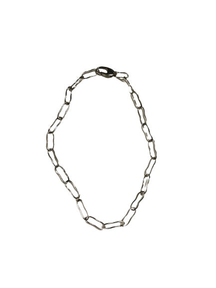 Vintage Sterling Loop Necklace