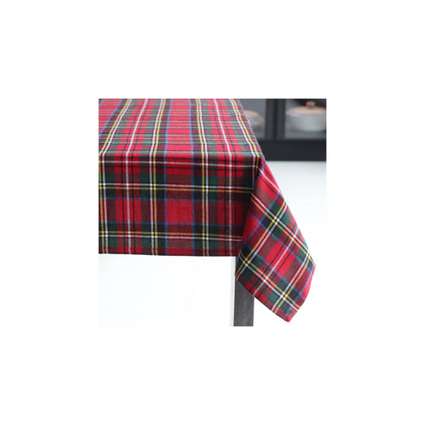 Red Tartan Tablecloth