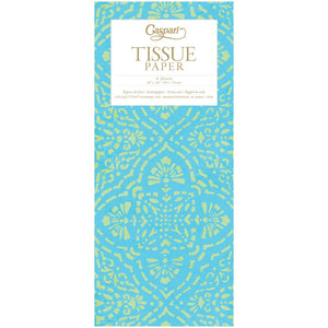 Turquoise Annika Tissue Paper