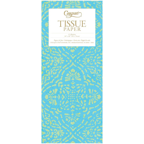 Turquoise Annika Tissue Paper