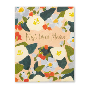 Most Loved Mama Card