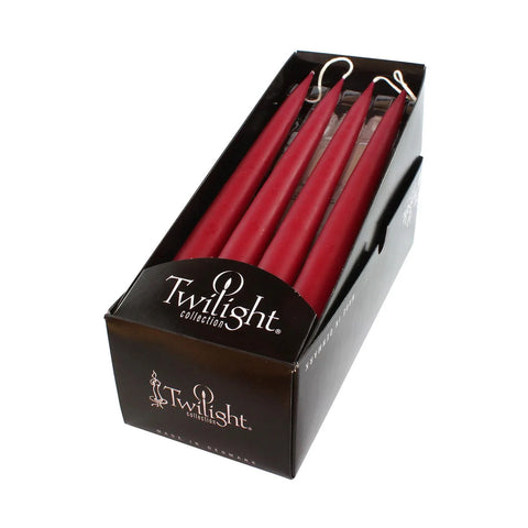 Candles - Tapers 12” Light Burgundy