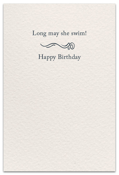 Mermaid Birthday Card