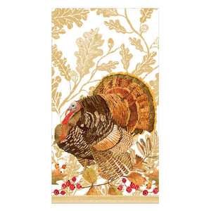 Dinner/Guest Napkins - Woodland Turkey