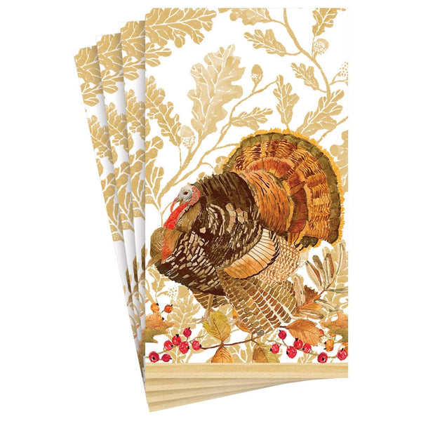 Dinner/Guest Napkins - Woodland Turkey
