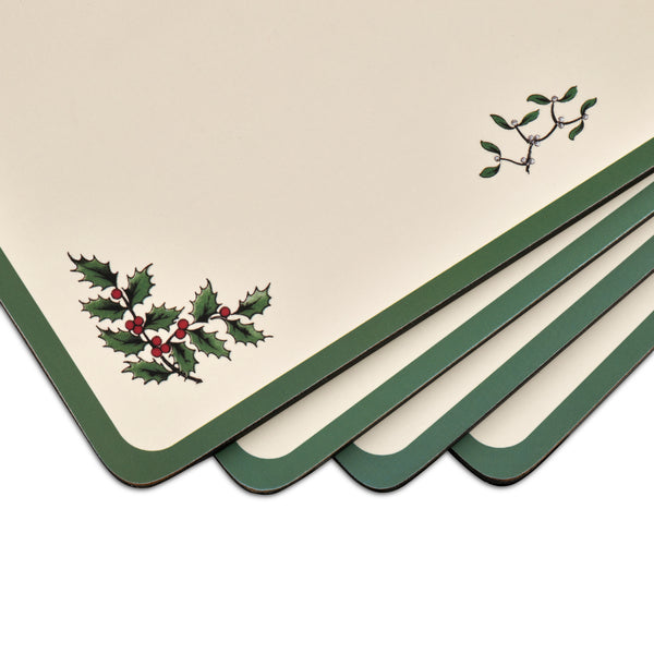 Spode Christmas Tree Placemats Set of 4
