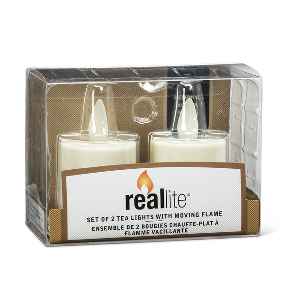Reallite Flameless Tealights Set of 2