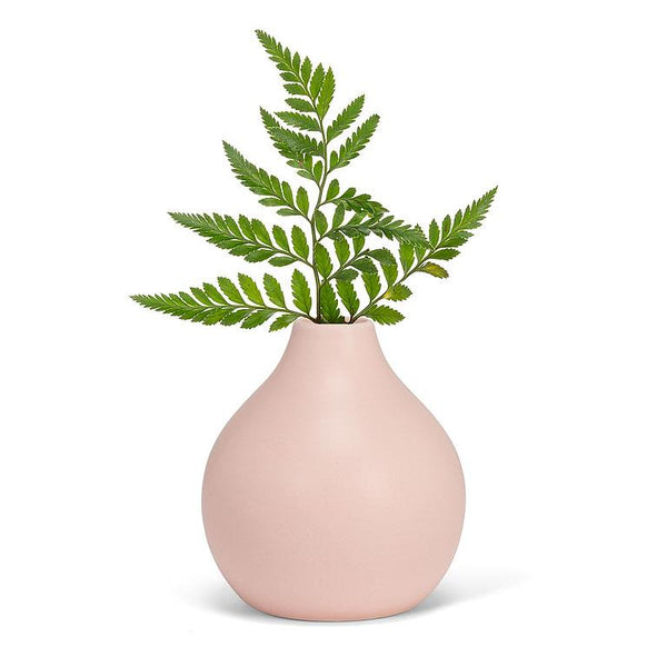 Pale Pink Matte Vase