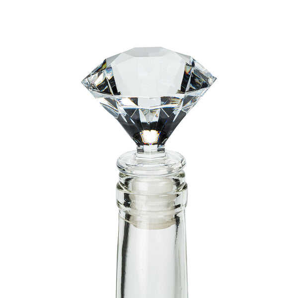 Round Cut Gem Bottle Stopper