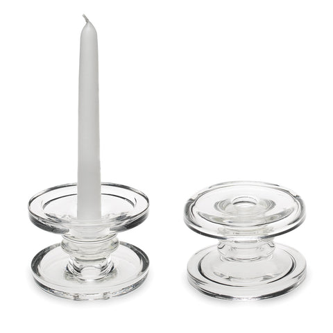 Large Wide Reversible Candle Holder