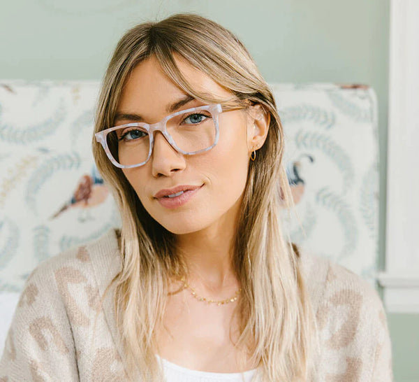 Harvest Tan Marble/Wood Blue Light Peepers