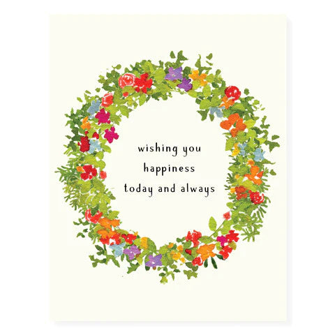 Wishing You Happiness Today And Always Card