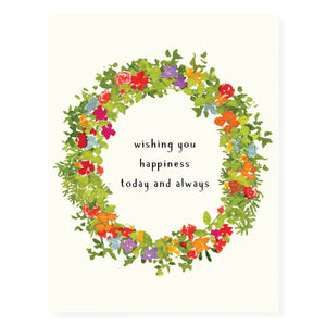 Wishing You Happiness Today And Always Card