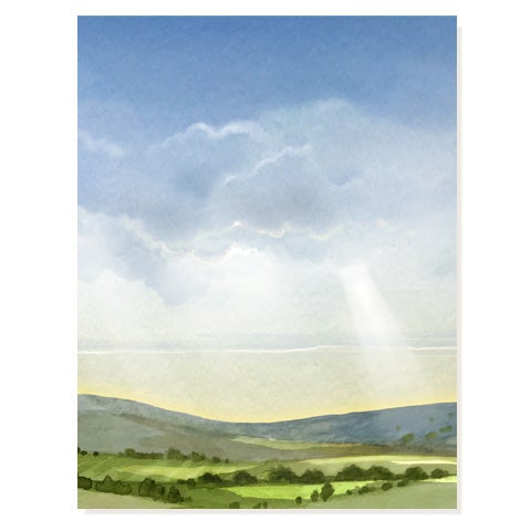 Rays Of Light Card
