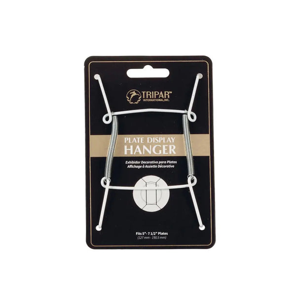 White Plate Display Hangers