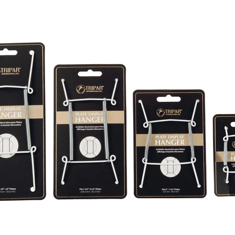 White Plate Display Hangers