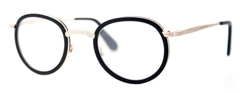 Reading Glasses - Black & Gold Metal