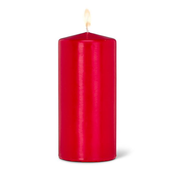 Classic Red Pillar Candles