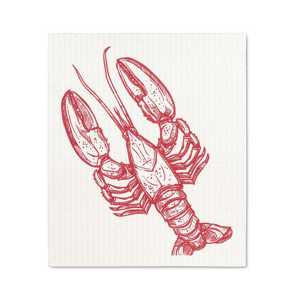Lobster & Crab Swedish Dishcloths