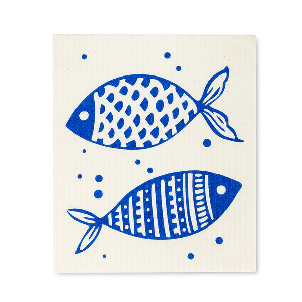 Fish Swedish Dishcloths Set of 2