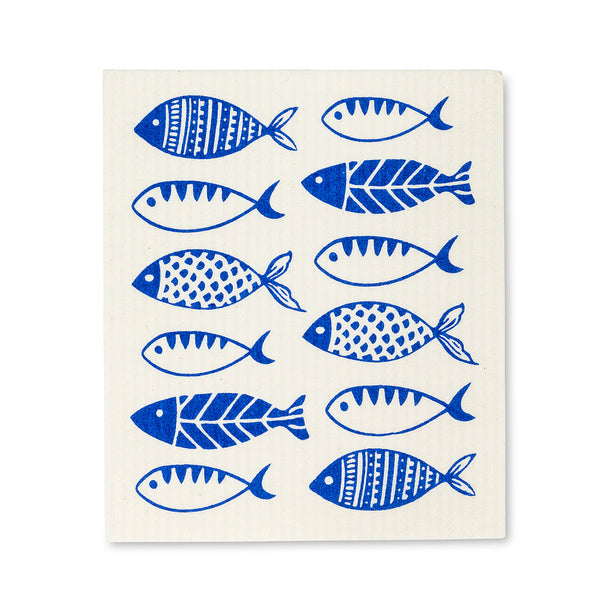 Fish Swedish Dishcloths Set of 2