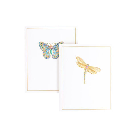 Jewelled Insects Assorted Boxed Note Cards