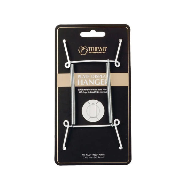 White Plate Display Hangers