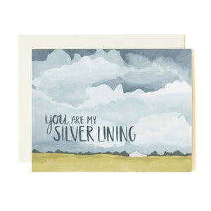 You Are My Silver Lining Card