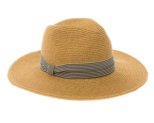 Panama Hat - Striped Band