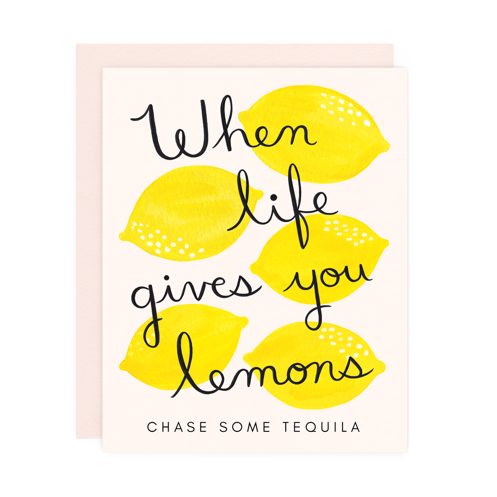When Life Gives You Lemons Card