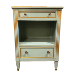 Vintage Green Side Table