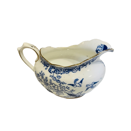 Vintage Blue & White Creamer